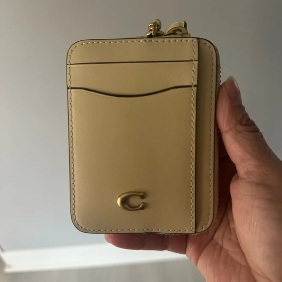 Coach Essential Chain Card Case - Picture 3 of 13